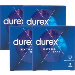 Durex Extra Safe Óvszer 4x3db kép