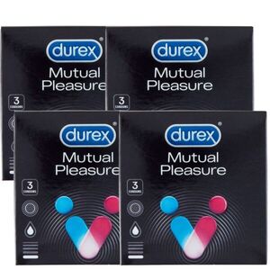 Durex Mutual Pleasure Óvszer 4x3db kép