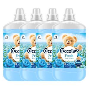 Coccolino Fresh Blue Splash öblítő, 296 mosás, 4x1702 ml kép