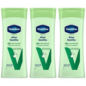 Vaseline Aloe Soothe testápoló, 3x400 ml kép