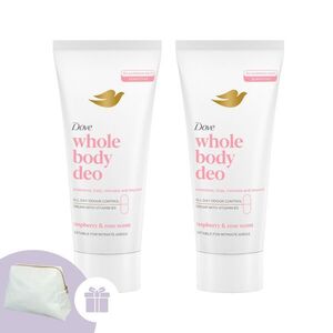 Dove Whole Body Raspberry & Rose Scent Dezodor krém 2x75ml +... kép