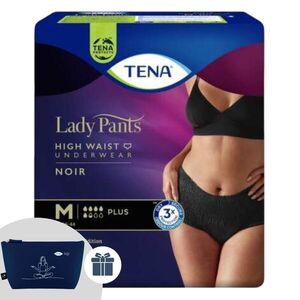 Tena Lady Pants Plus Noir Inkontinencia-fehérnemű magasított deré... kép
