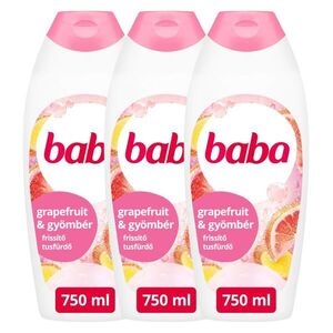 Baba Pink Limonádé Tusfürdő Grapefruit és gyömbér illat 3x750ml kép