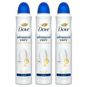 Dove Advanced Care női izzadásgátló Dezodor Original 3x200ml kép