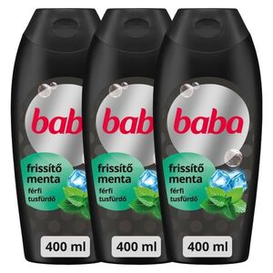 Baba férfi Tusfürdő Menta 3x400ml kép