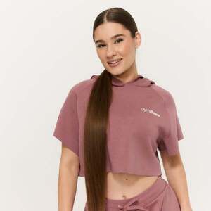 GymBeam Women‘s Relay Cropped Hoodie Haze kép