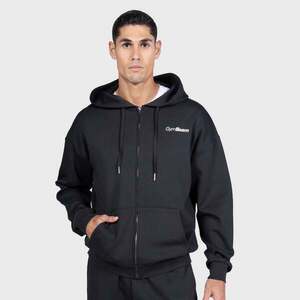 GymBeam Relay Zip Hoodie Black kép