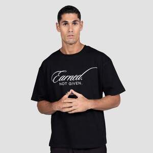 GymBeam Earned T-shirt Black kép