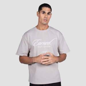 GymBeam Earned T-shirt Gray kép