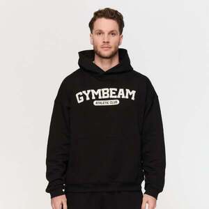 GymBeam Varsity Hoodie Black kép
