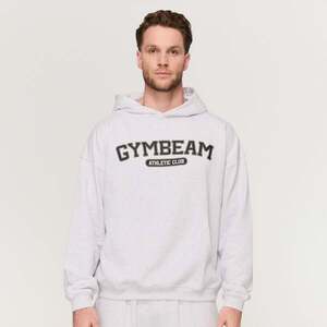 GymBeam Varsity Hoodie Grey kép