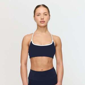 GymBeam Varsity Sports Bra Blue kép