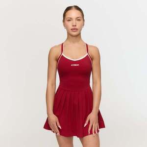 GymBeam Varsity Sports Dress Red kép
