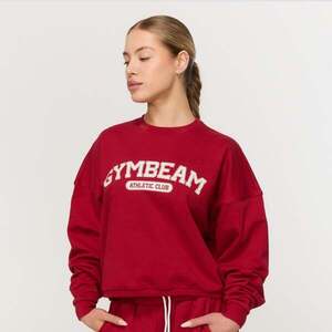 GymBeam Women‘s Varsity Sweatshirt Red kép