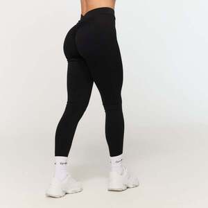 GymBeam Women‘s Fierce V-back Leggings Black kép