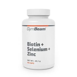 GymBeam Biotin + Selenium + Zinc kép