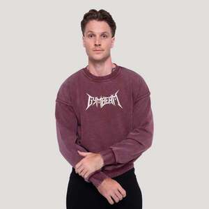 GymBeam Spike Sweatshirt Burgundy kép