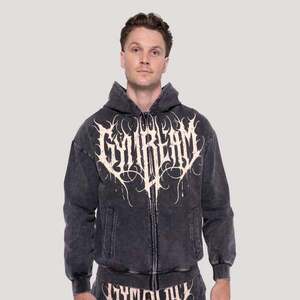 GymBeam Abyss Hoodie Charcoal kép