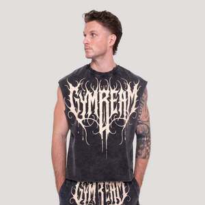 GymBeam Abyss Tanktop Charcoal kép