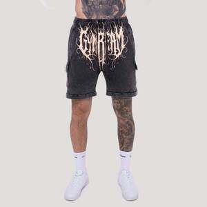 GymBeam Abyss Shorts Charcoal kép