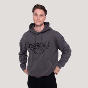 GymBeam Thorn Hoodie Grey kép