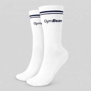 GymBeam Crew Socks White kép