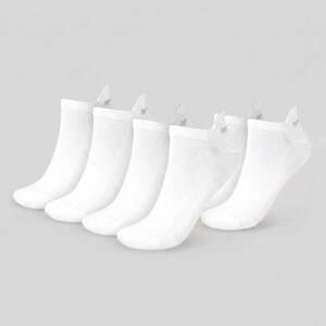 GymBeam Tab Socks 3Pack White kép