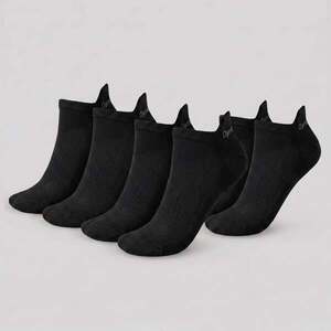 GymBeam Tab Socks 3Pack Black kép