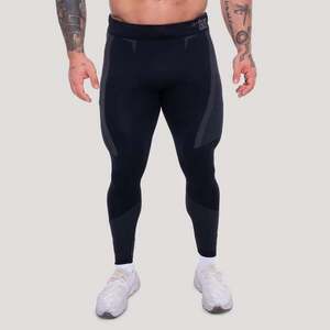 GymBeam OG1 Seamless Leggings Black/Grey kép