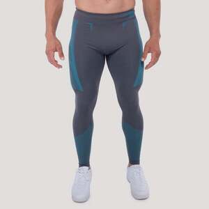 GymBeam OG1 Seamless Leggings Grey/Blue kép