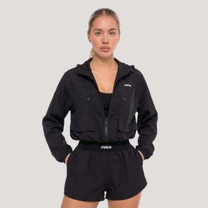 GymBeam Women‘s Flow Jacket Black kép
