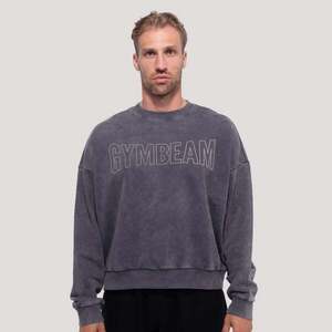 GymBeam Persistence Sweatshirt Washed Gray kép