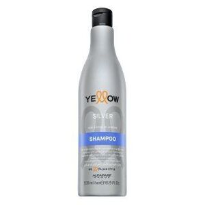 Alfaparf Milano Yellow Silver Shampoo neutralizáló sampon platinaszőke és ősz hajra 500 ml kép