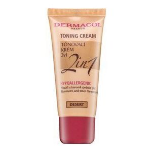 Dermacol Toning Cream 2in1 tonizáló és hidratáló emulziók tónusegyesítő Desert 30 ml kép