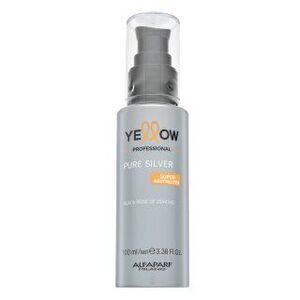 Alfaparf Milano Yellow Pure Silver Super Neutralizer lila pigment a nem kívánt árnyalatok semlegesítésére 100 ml kép