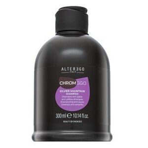 Alter Ego ChromeEgo Silver Maintain Anti-yellow Shampoo neutralizáló sampon platinaszőke és ősz hajra 300 ml kép
