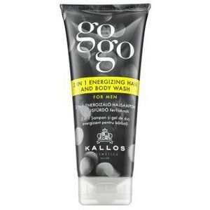 Kallos GoGo 2in1 Energizing Hair And Body Wash sampon és tusfürdő 2in1 férfiaknak 200 ml kép