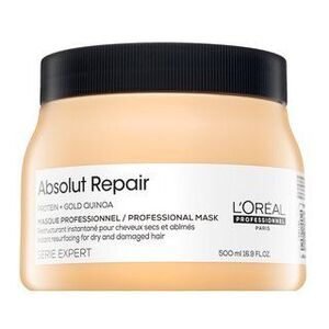 L´Oréal Professionnel Série Expert Absolut Repair Gold Quinoa + Protein Masque tápláló maszk nagyon sérült hajra 500 ml kép