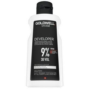 Goldwell System Cream Developer Lotion fejlesztő emulzió minden hajtípusra 9% 30 Vol. 1000 ml kép