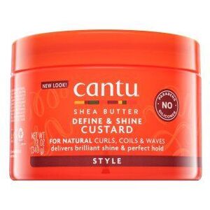 Cantu Shea Butter Define & Shine Custard hajformázó krém fényes hullámos és göndör hajért 340 g kép