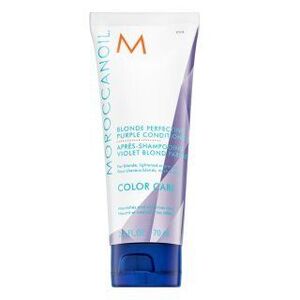 Moroccanoil Color Care Blonde Perfecting Purple Conditioner kondicionáló platinaszőke és ősz hajra 70 ml kép