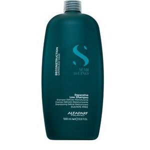 Alfaparf Milano Semi Di Lino Reconstruction Reparative Low Shampoo tápláló sampon sérült hajra 1000 ml kép