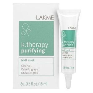 Lakmé K.Therapy Purifying Matt Mask peeling sampon zsíros hajra 6 x 15 ml kép