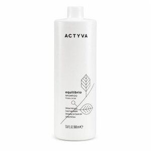 Kemon Actyva Equilibrio Greasy Scalp Shampoo tisztító sampon gyorsan zsírosodó hajra 1000 ml kép