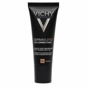 Vichy Dermablend 3D Correction hosszan tartó make-up az arcbőr hiányosságai ellen 55 Bronze 30 ml kép