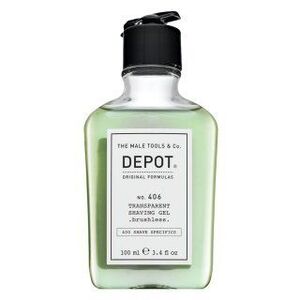 Depot borotválkozási gél No. 406 Transparent Shaving Gel 100 ml kép