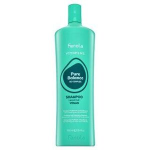 Fanola Vitamins Pure Balance Shampoo tisztító sampon korpásodás ellen 1000 ml kép