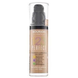 Bourjois 123 Perfect Foundation folyékony make-up az arcbőr hiányosságai ellen 55 Dark Beige 30 ml kép