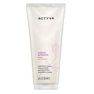 Kemon Actyva Colore Brillante Protection and Shine Mask erősítő maszk fényes festett hajért 200 ml kép