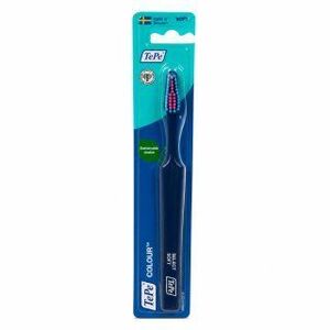 TePe Colour fogkefe Soft Toothbrush Dark Blue kép